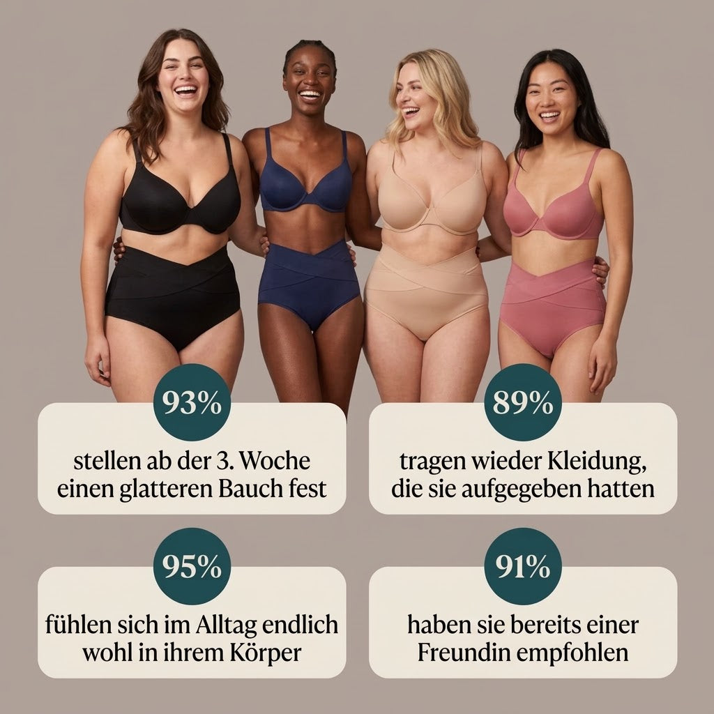 Postpartum-Miederhose — 360°-Kompression