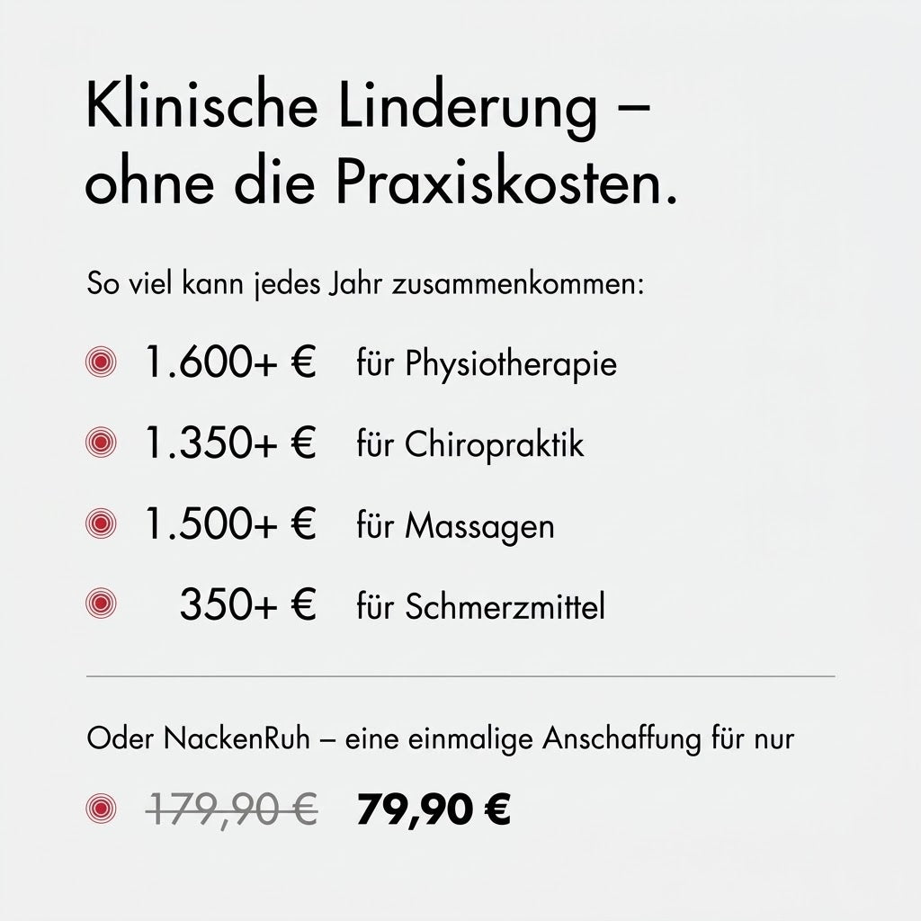 Linderia - 3-in-1 Nackenstütze mit Wärme & Massage