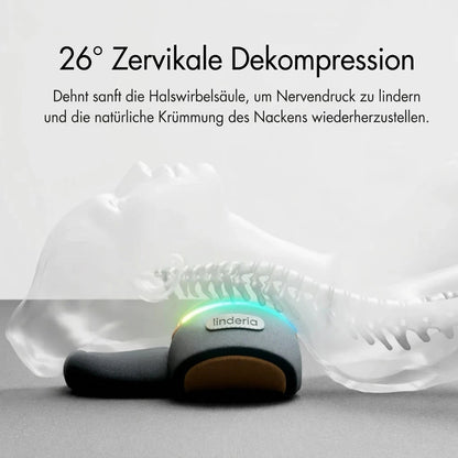 Linderia - 3-in-1 Nackenstütze mit Wärme & Massage